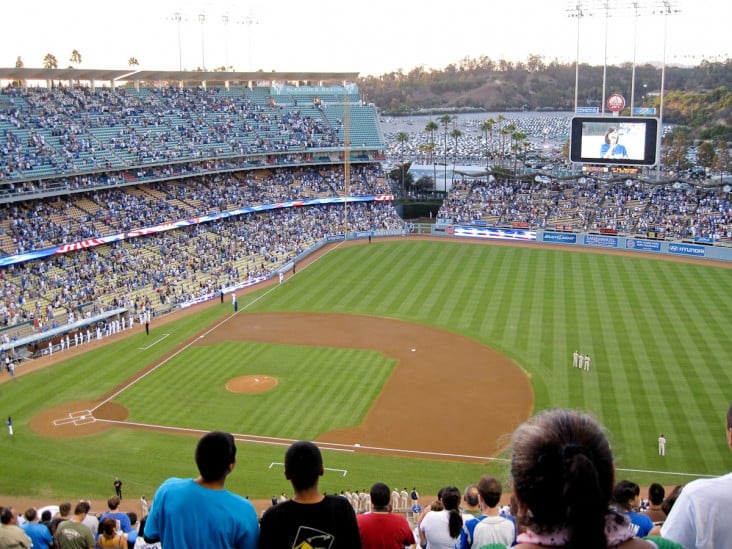 Baseball Game, Los Angeles