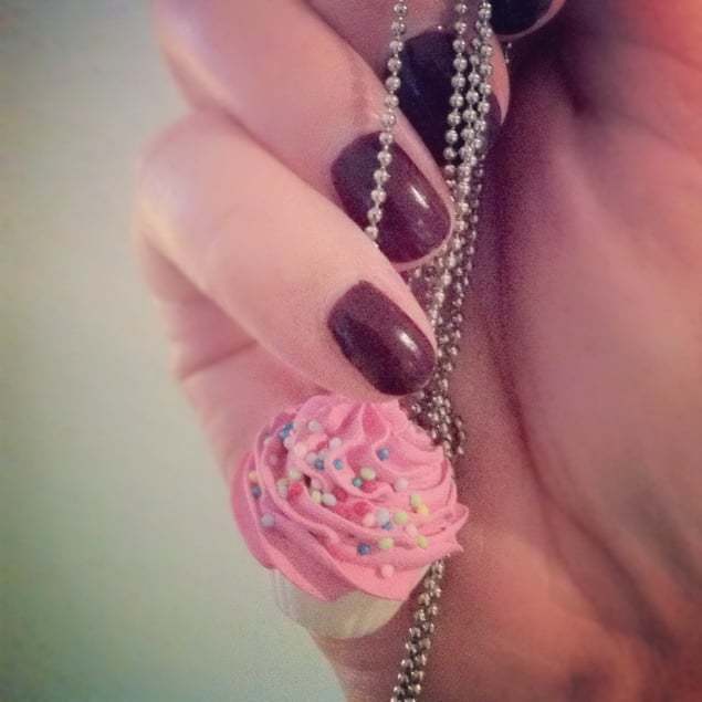 New in: Cupcake Necklace