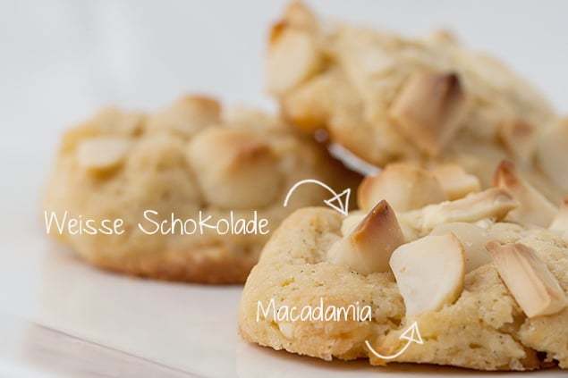 White Chocolate Macadamia Cookies