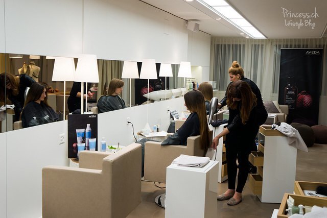 Eröffnung Aveda Lifestyle Salon in Zürich