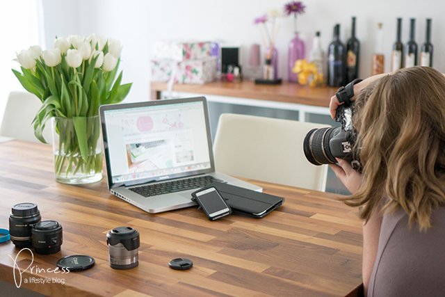 Behind the scenes of a Lifestyle Blog