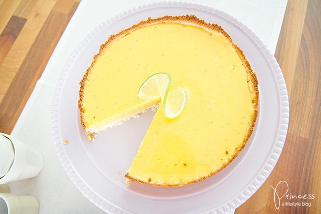 Rezept: Key Lime Pie mit Kokosnuss-Boden