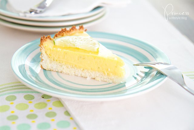 Rezept: Key Lime Pie mit Kokosnuss-Boden