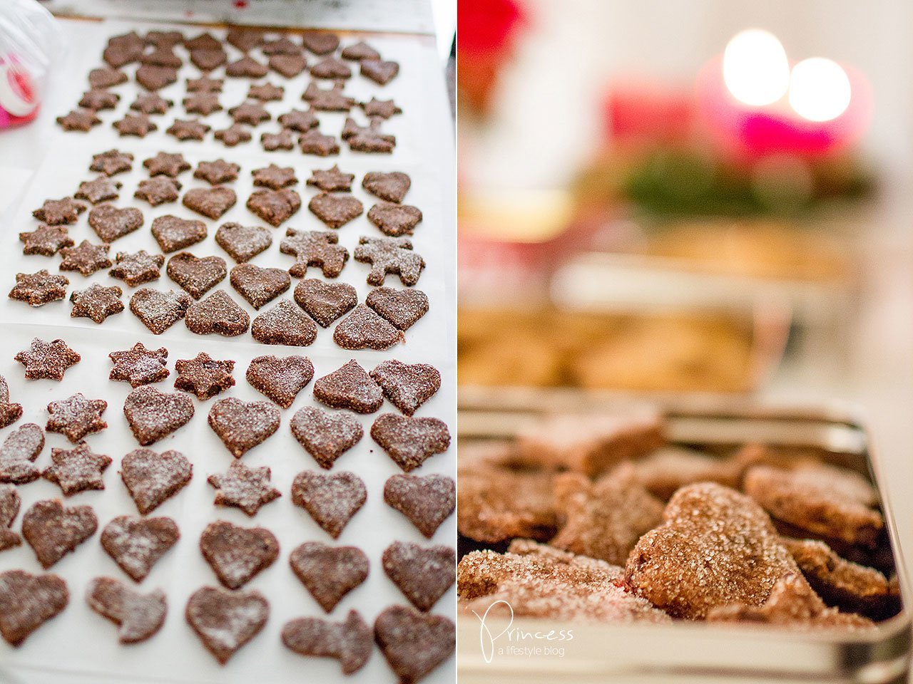 Weihnachtsbäckerei mit Freunden