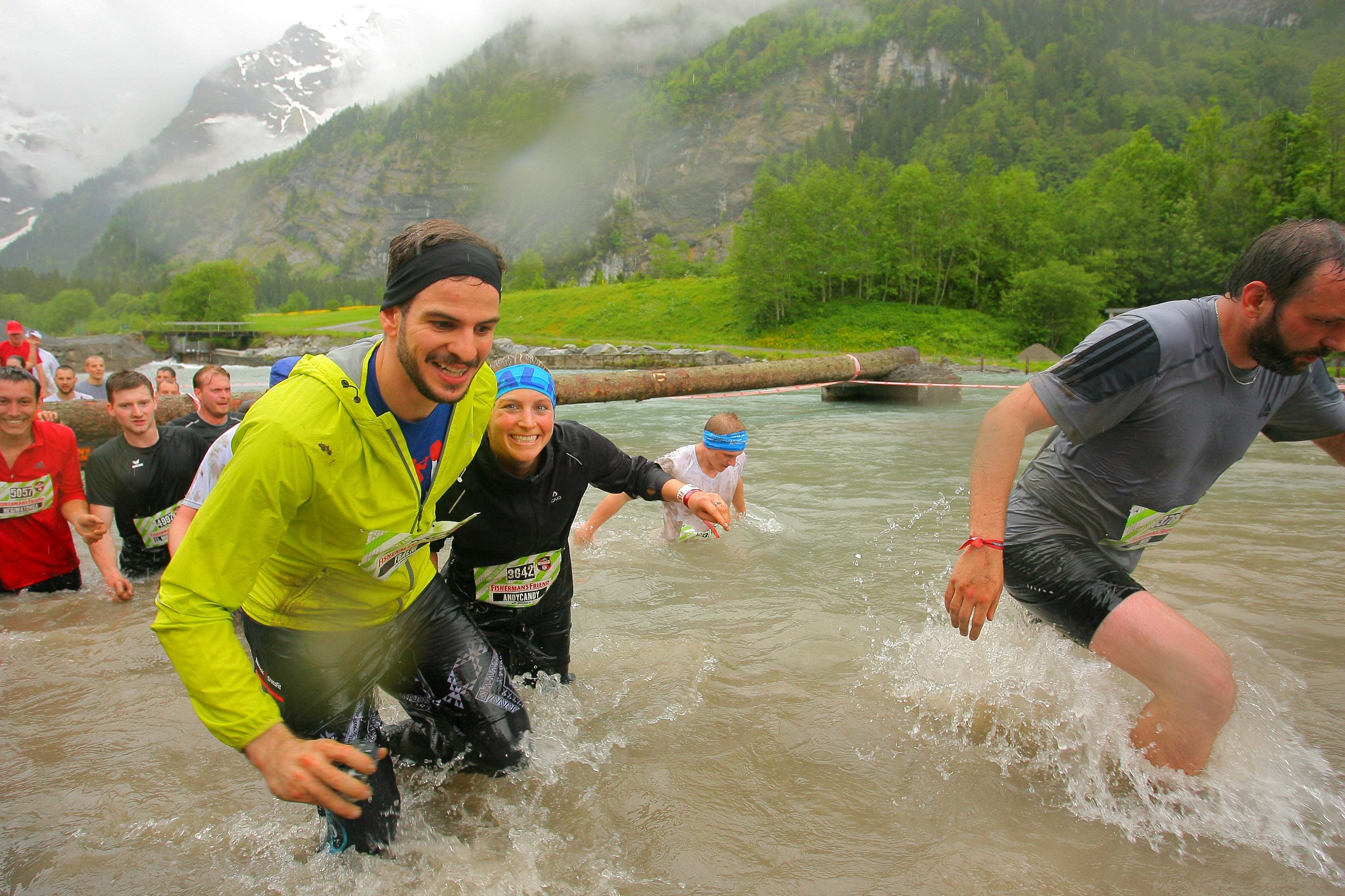 Fisherman's Strongman Run: Von Fango Packung bis Schocktherapie