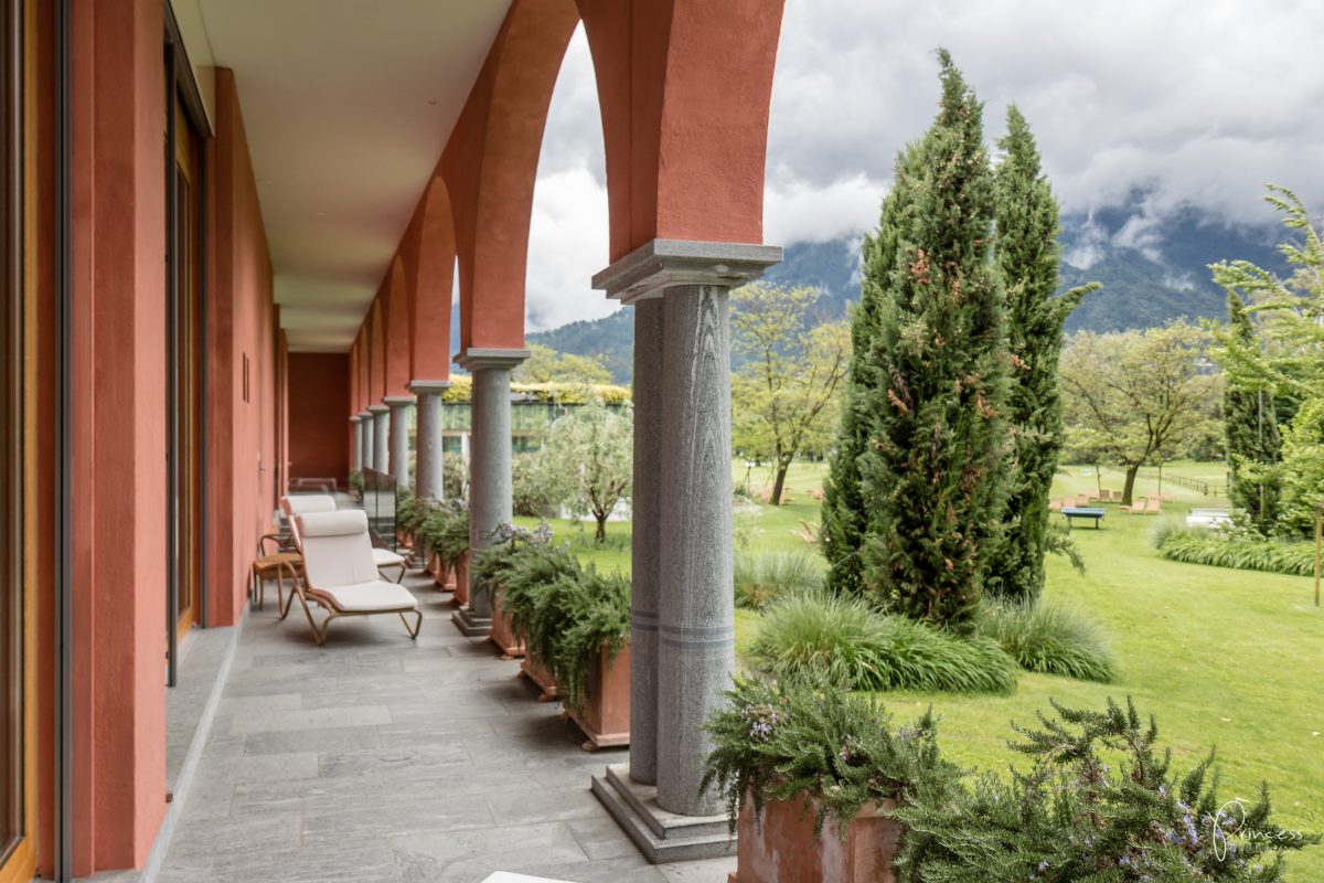 Hotel in Ascona im Tessin: Castello del Sole