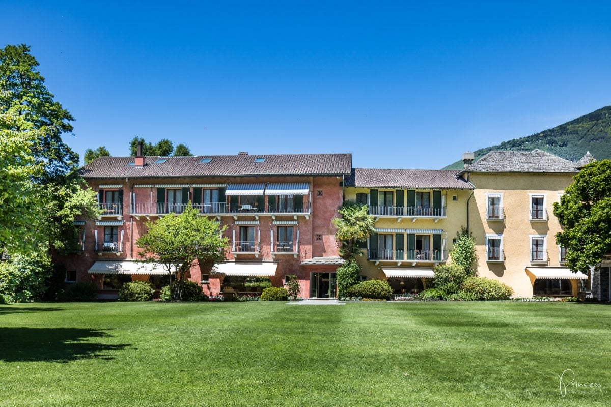 Hotel in Ascona im Tessin: Castello del Sole