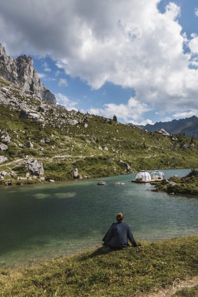 Bergsee-Bungalow am Partnunsee im Prättigau, Graubünden