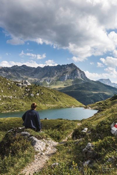 Bergsee-Bungalow am Partnunsee im Prättigau, Graubünden