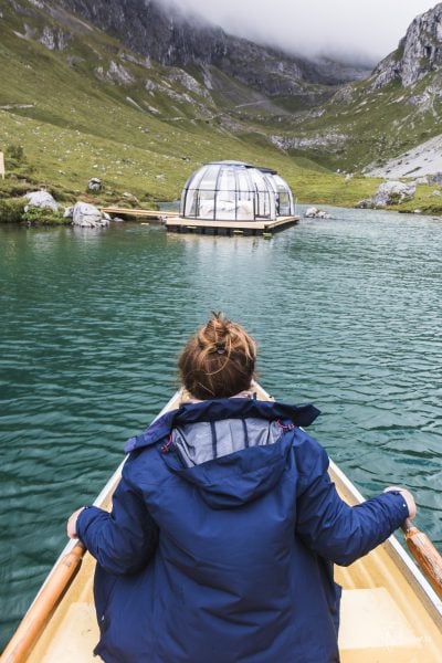 Bergsee-Bungalow am Partnunsee im Prättigau, Graubünden