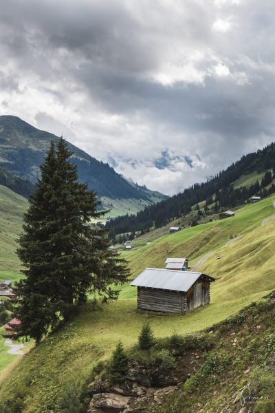 Bergsee-Bungalow am Partnunsee im Prättigau, Graubünden