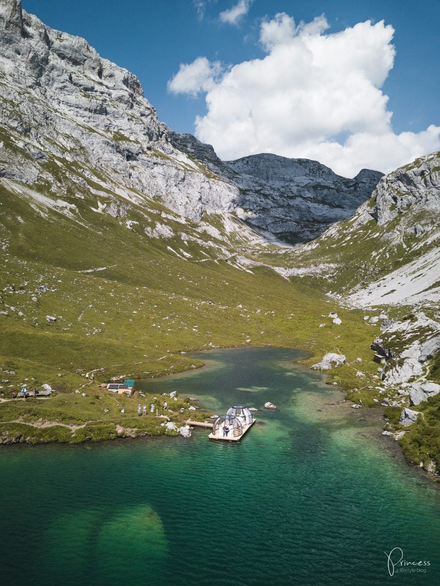 Bergsee-Bungalow am Partnunsee im Prättigau, Graubünden