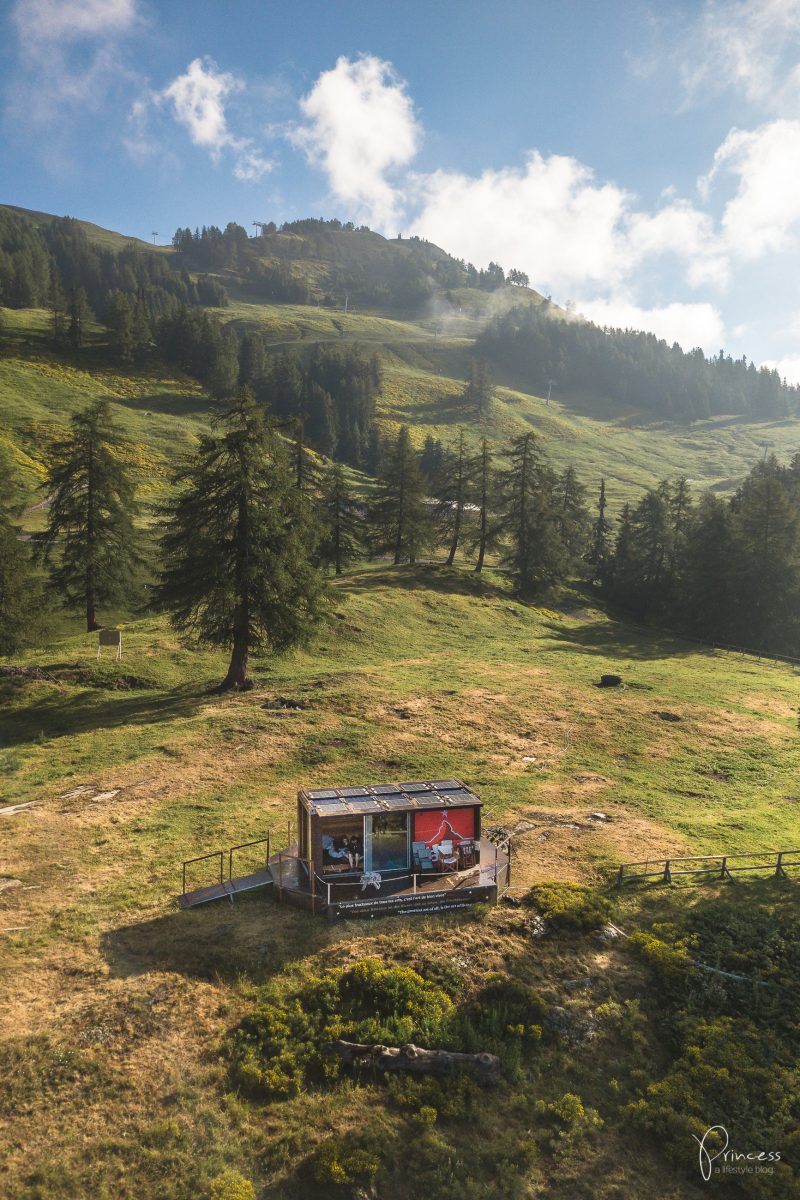 Übernachten auf der Alp im Cube365 - Wallis, Crans Montana