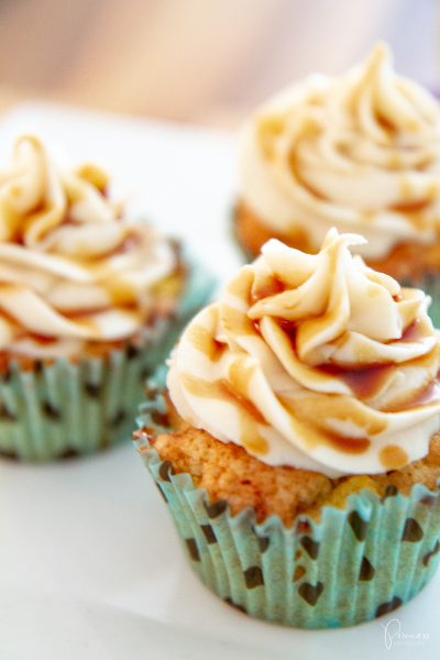 Rezept: Apfel Zimt Karamell Cupcakes