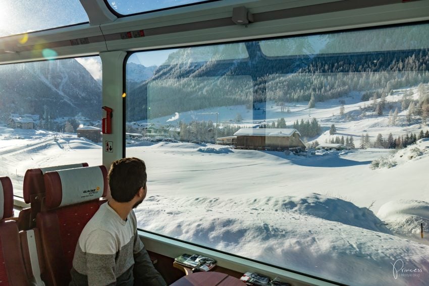 Ausflugsziele Schweiz: Glacier Express - die beste Reisezeit, Route und Angebote