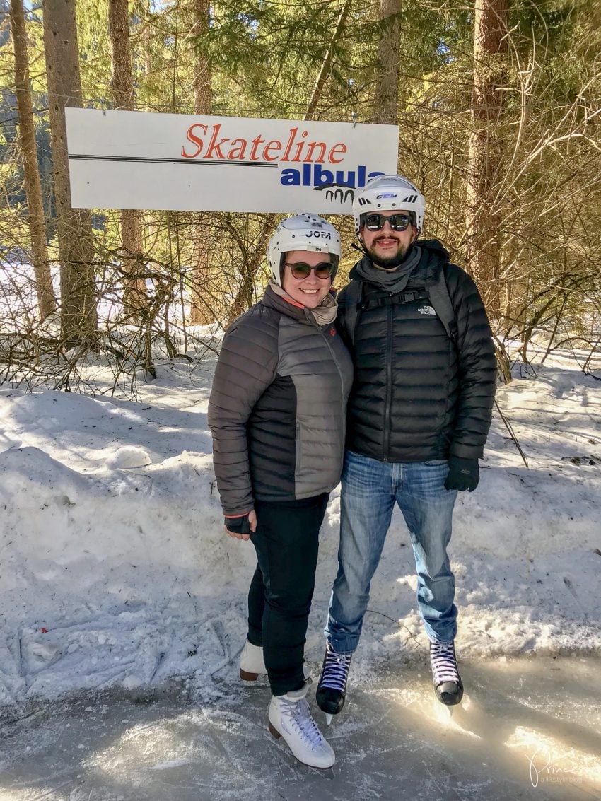 Skateline in Albula, Graubünden - Ausflugstipp Schweiz