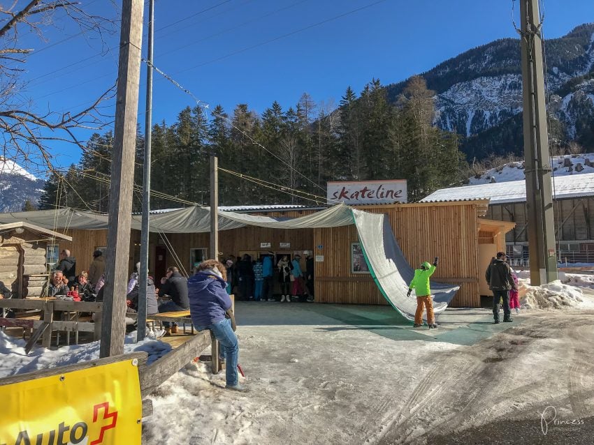 Skateline in Albula, Graubünden - Ausflugstipp Schweiz