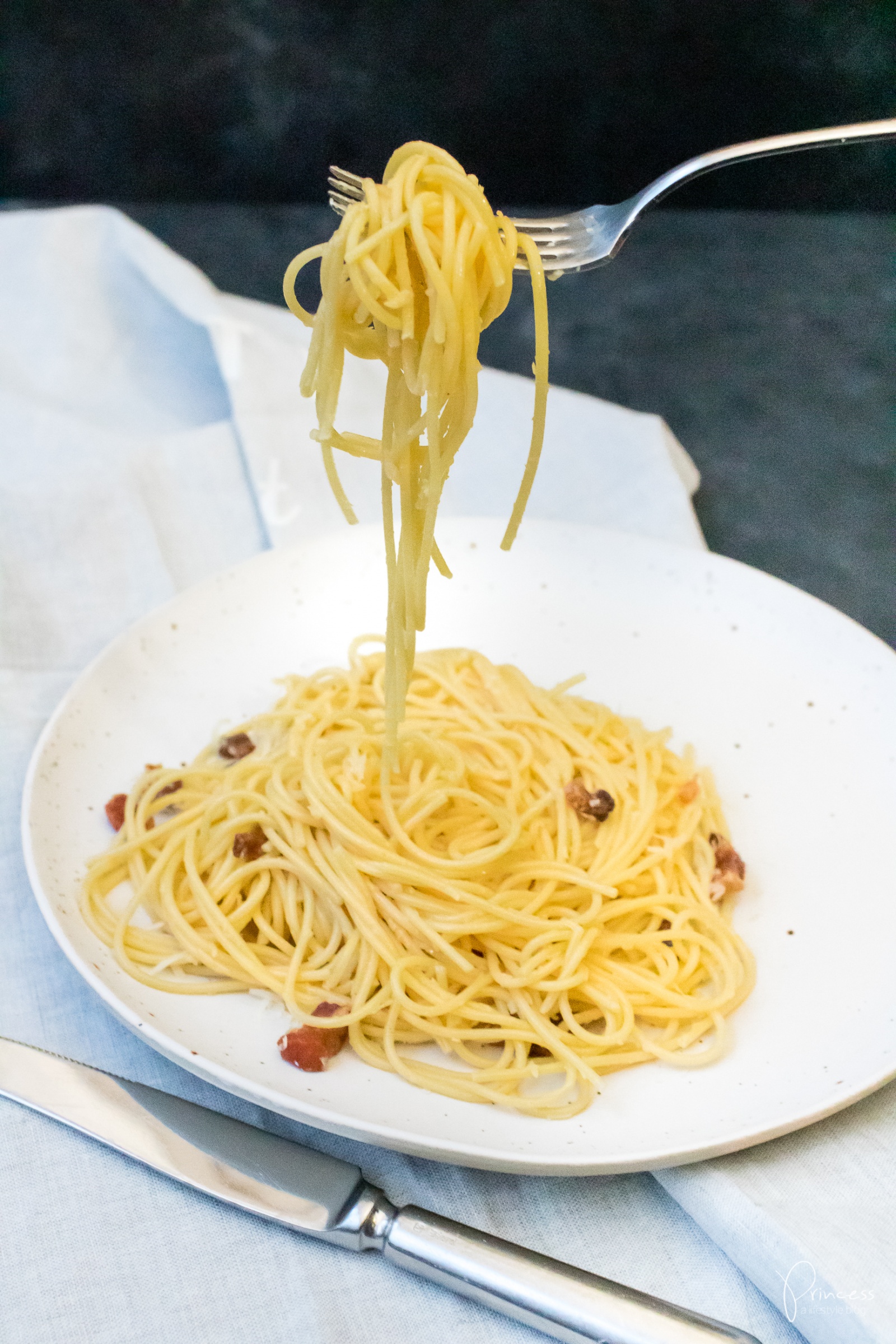 Spaghetti Carbonara - das Original-Rezept | Food Blog princess.ch