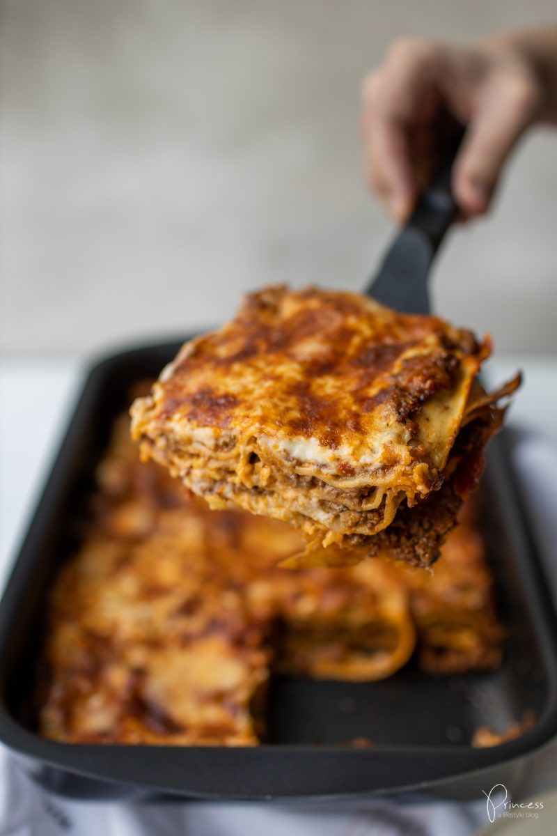 Lasagne al forno (Bolognese) Rezept