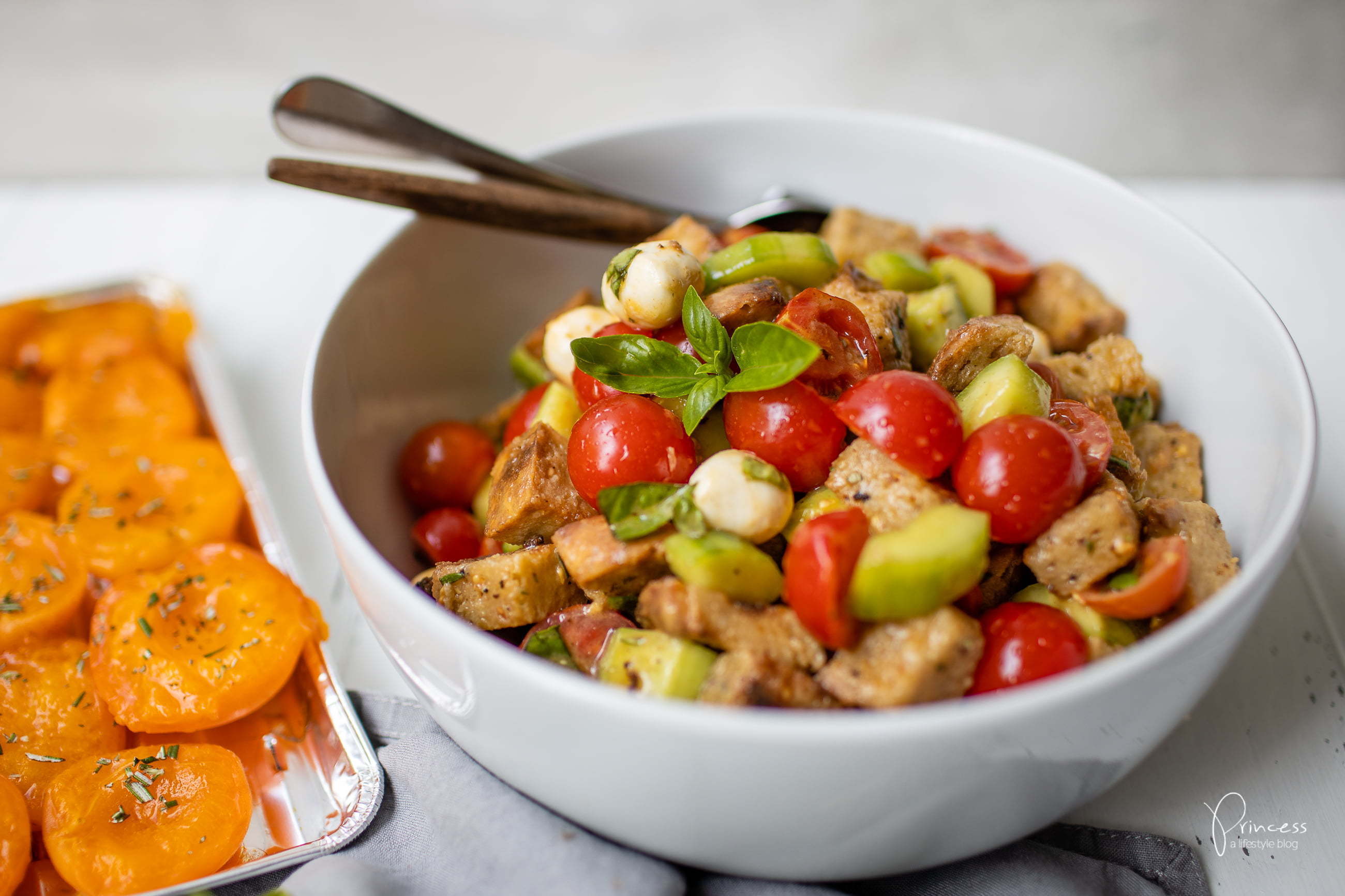 Panzanella oder sommerlicher Brotsalat