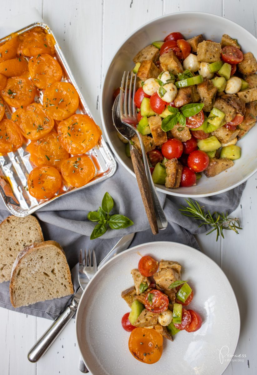 Panzanella oder sommerlicher Brotsalat