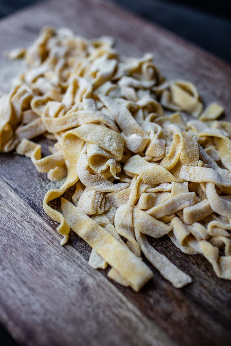 Tagliatelle al ragù bianco