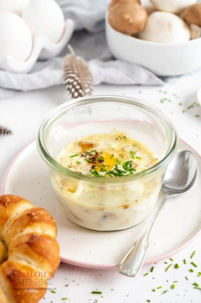 Apfel-Brot-Pudding aka Scheiterhaufen