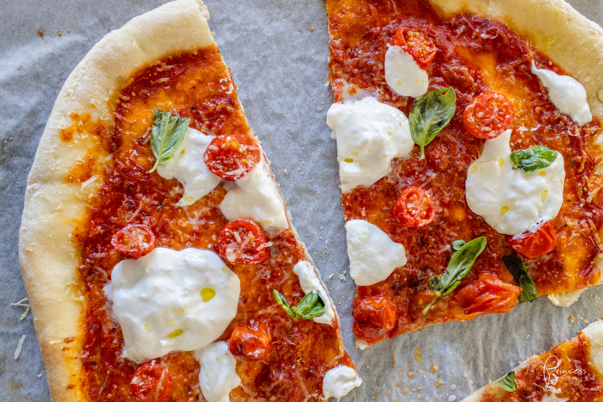 Einfacher Pizzateig Ber Nacht Im K Hlschrank Gehen Lassen