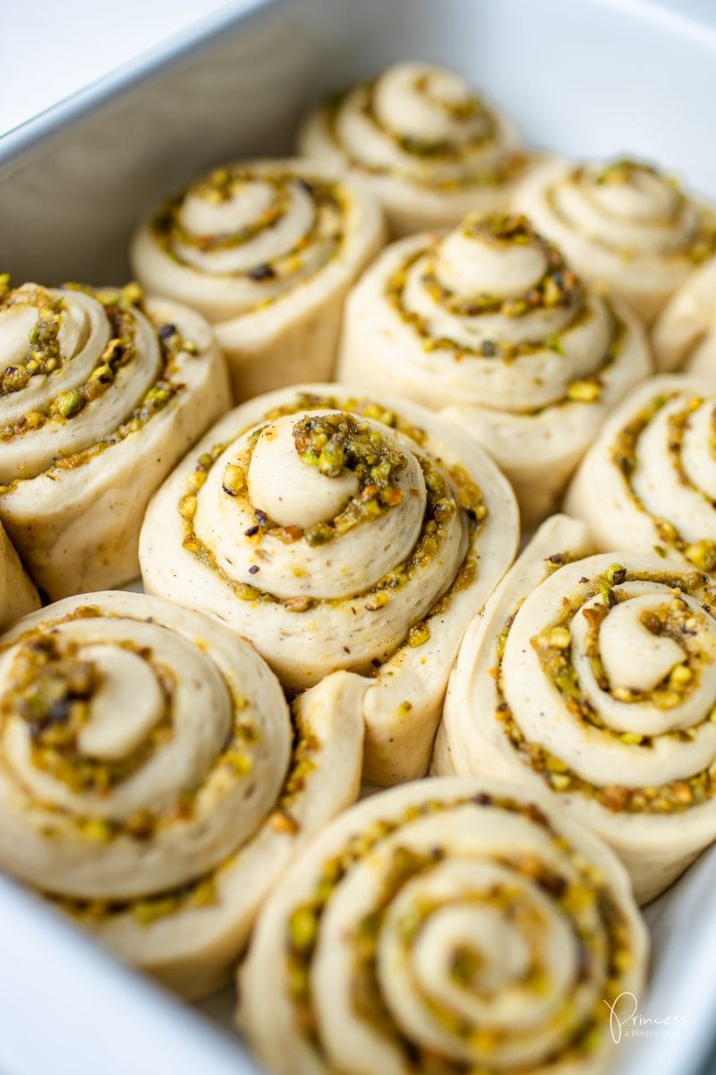 Zimtschnecken mit Pistazien