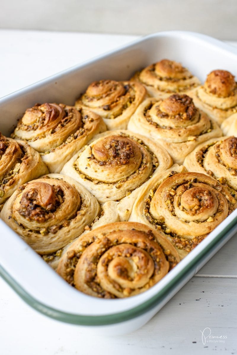 Zimtschnecken mit Pistazien