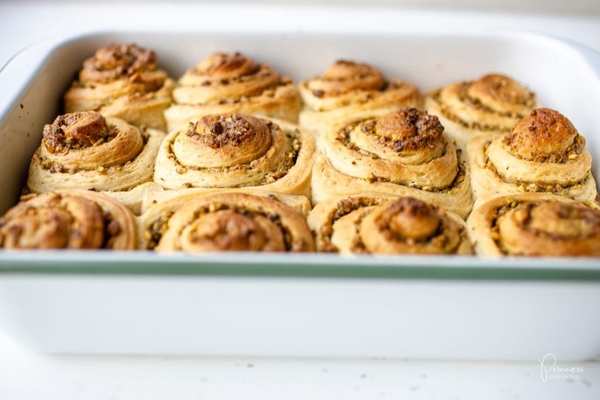 Zimtschnecken mit Pistazien