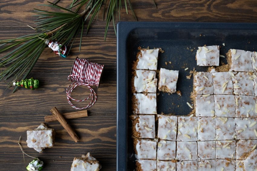 Lebkuchen vom Blech