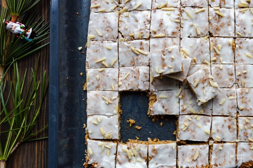 Lebkuchen vom Blech