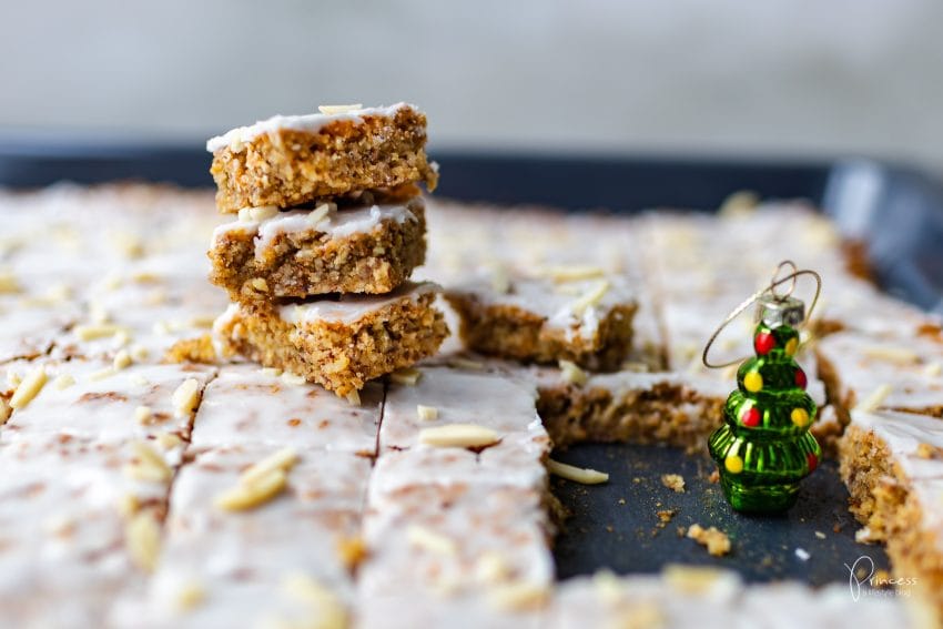 Lebkuchen vom Blech